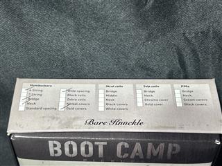 BARE KNUCKLE HUMBUCKER PICKUPS BOOT CAMP